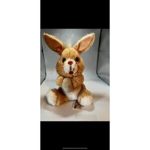1970s Russ “Egg Nog “ Plush Bunny Rabbit Adorable Clean And Fresh 8”